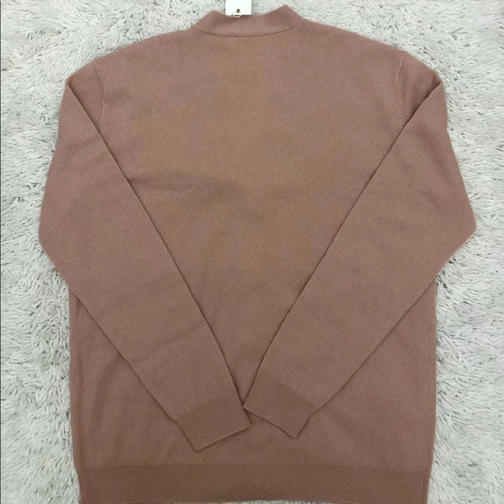 NWT Tory Burch Embellished Wool Pink Cardigan